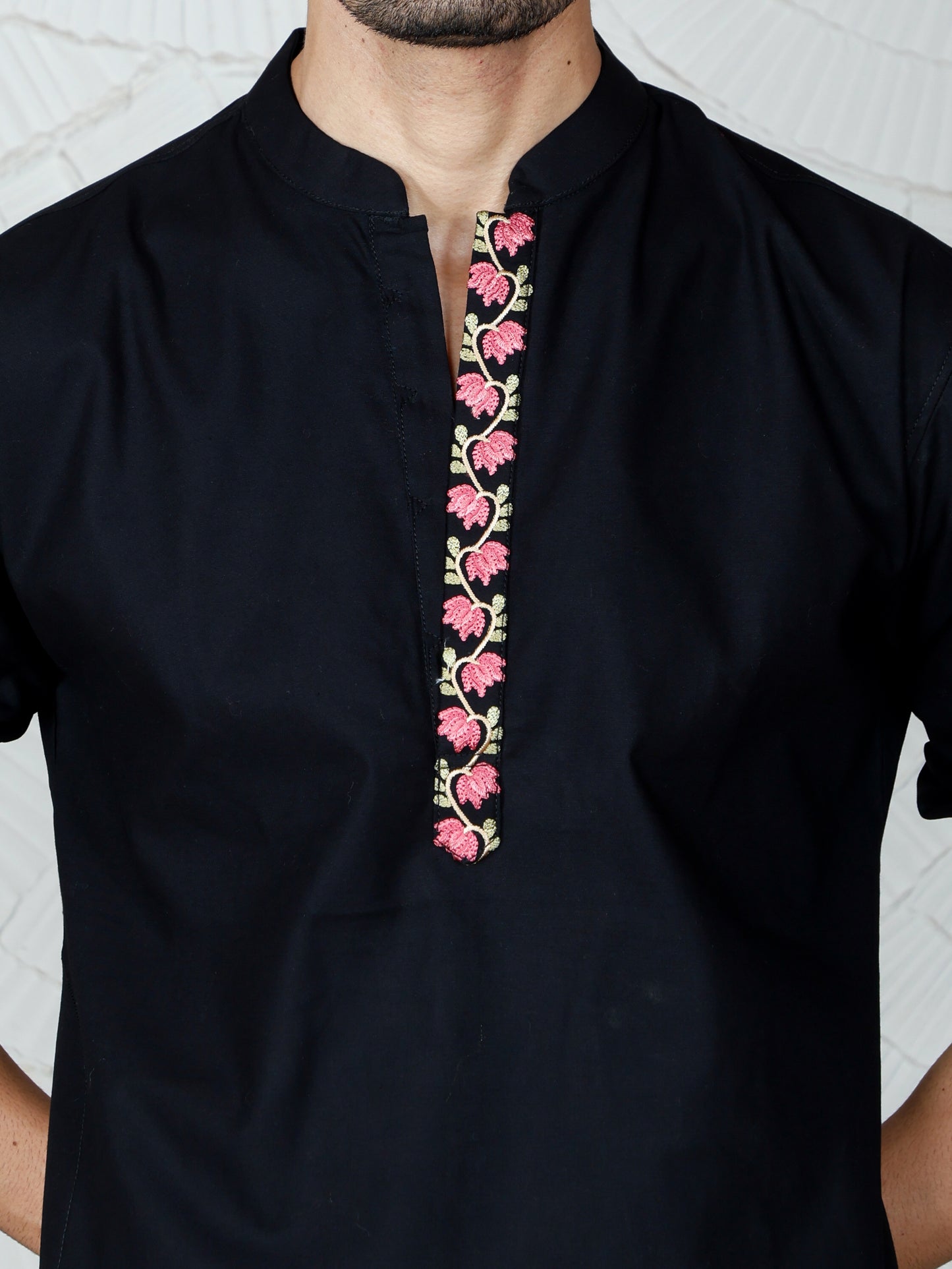 Pichwai (Only Kurta )-Black