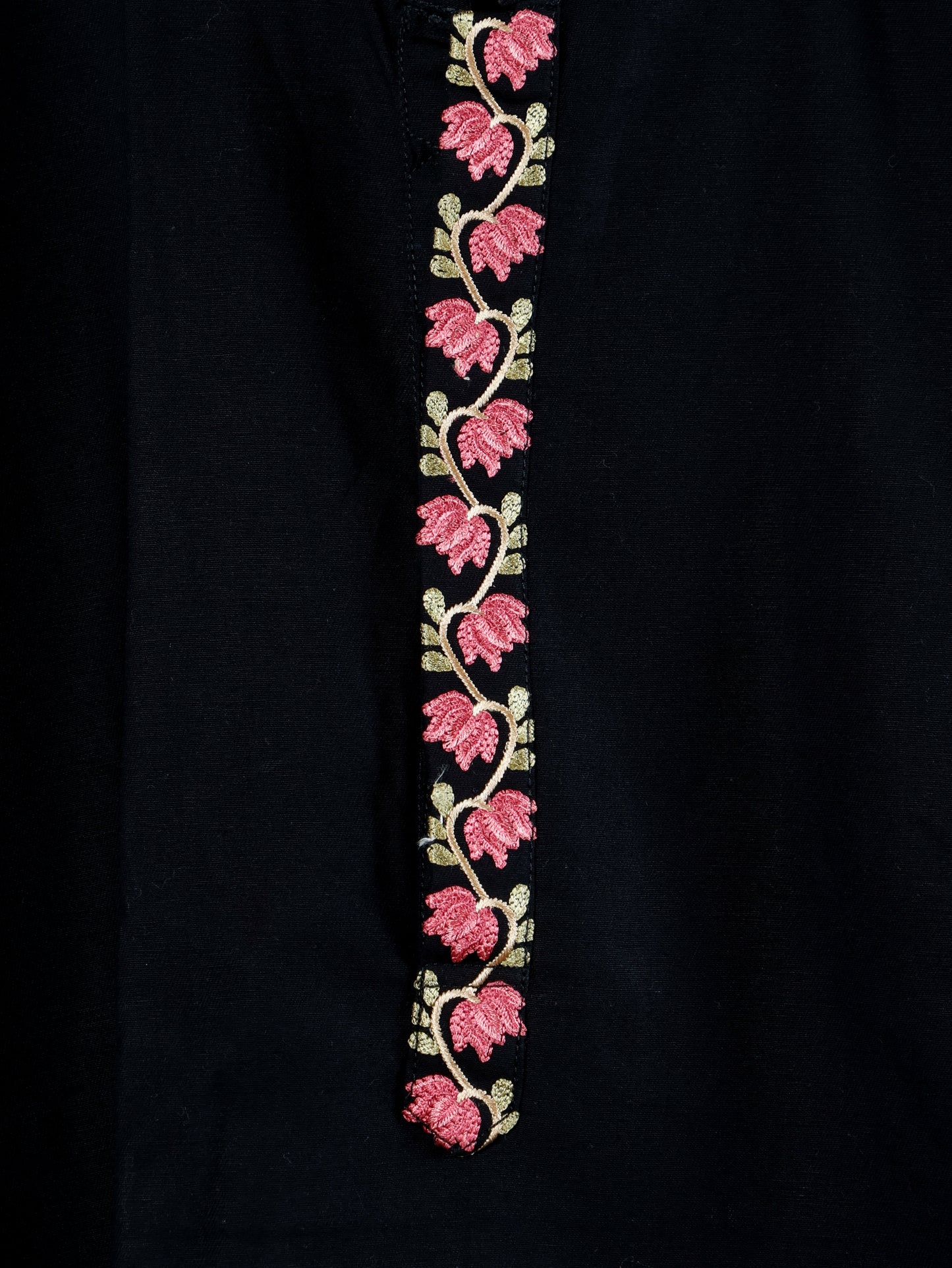 Pichwai (Only Kurta )-Black