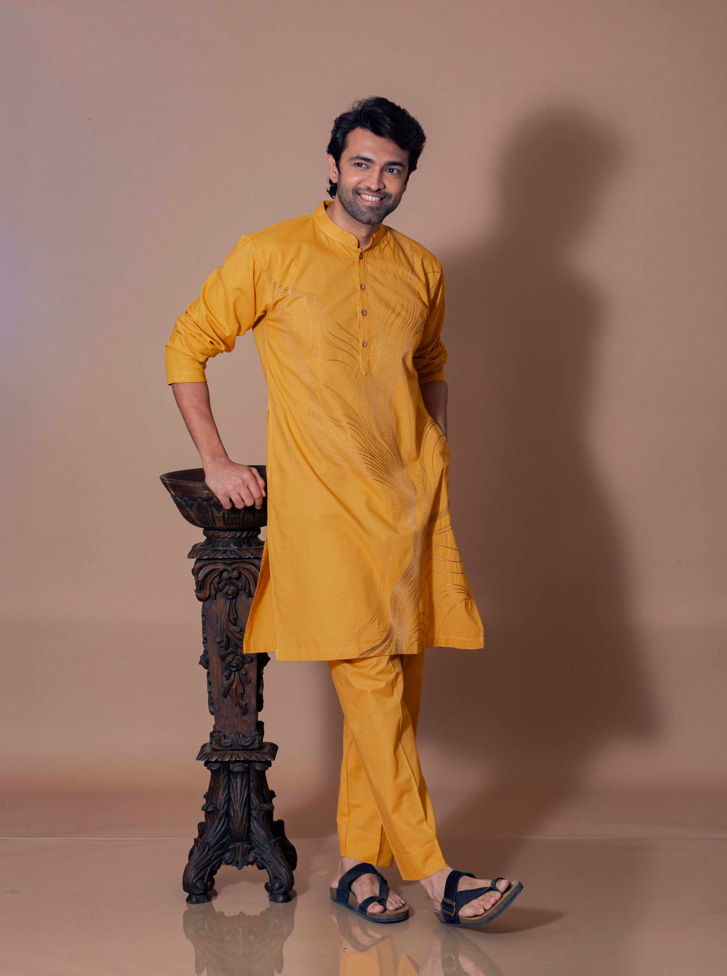 Sunshine Timeless Abstract Kurta and pant set