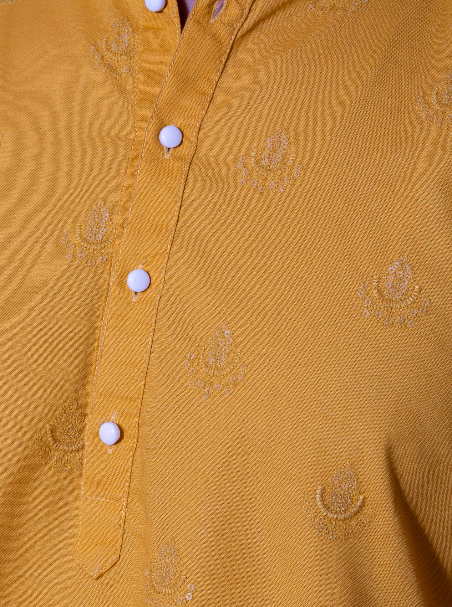 Sunshine Aqua Sequence Kurta and Pant Set