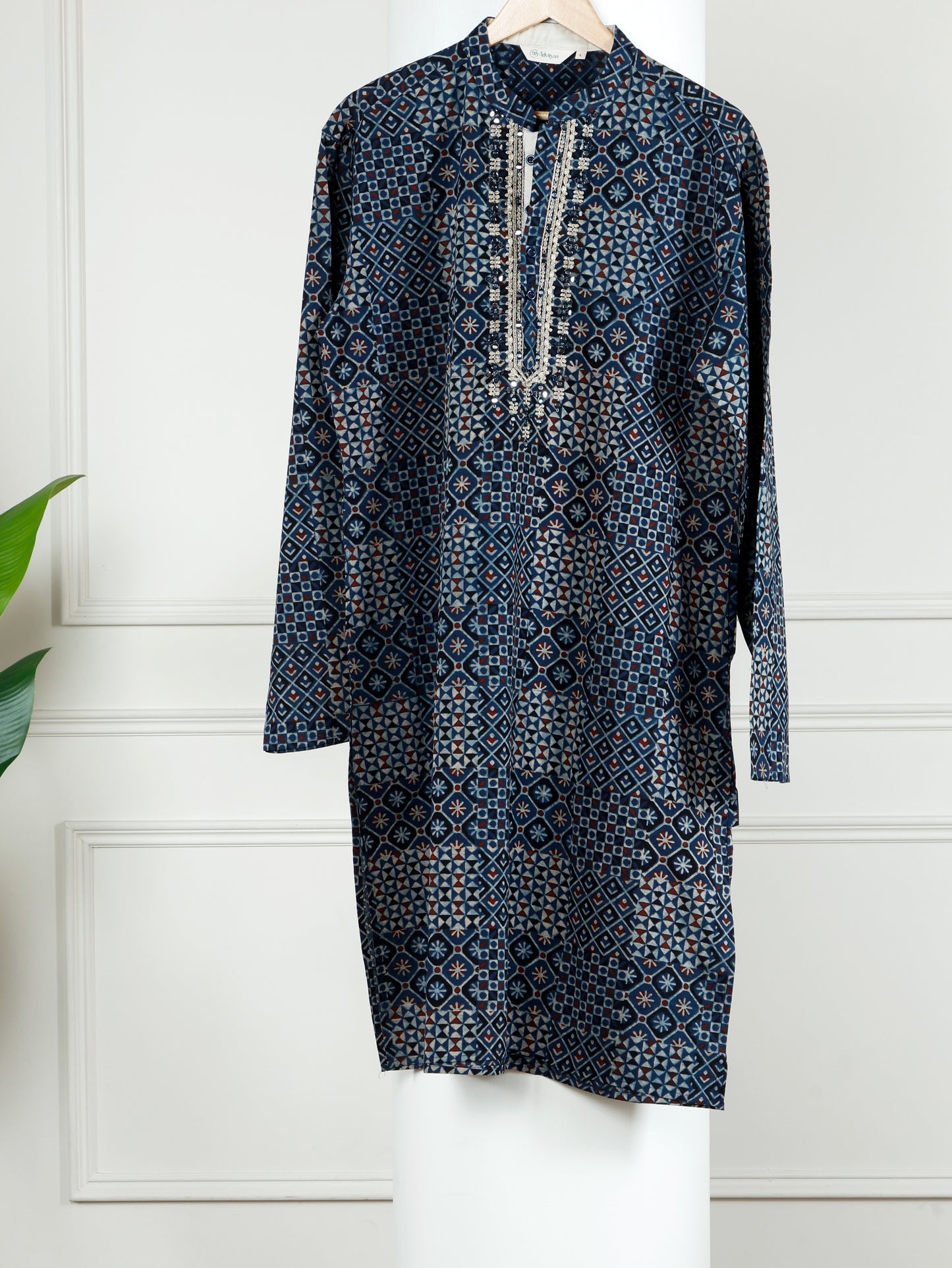 Ajrakh Printed only Kurta