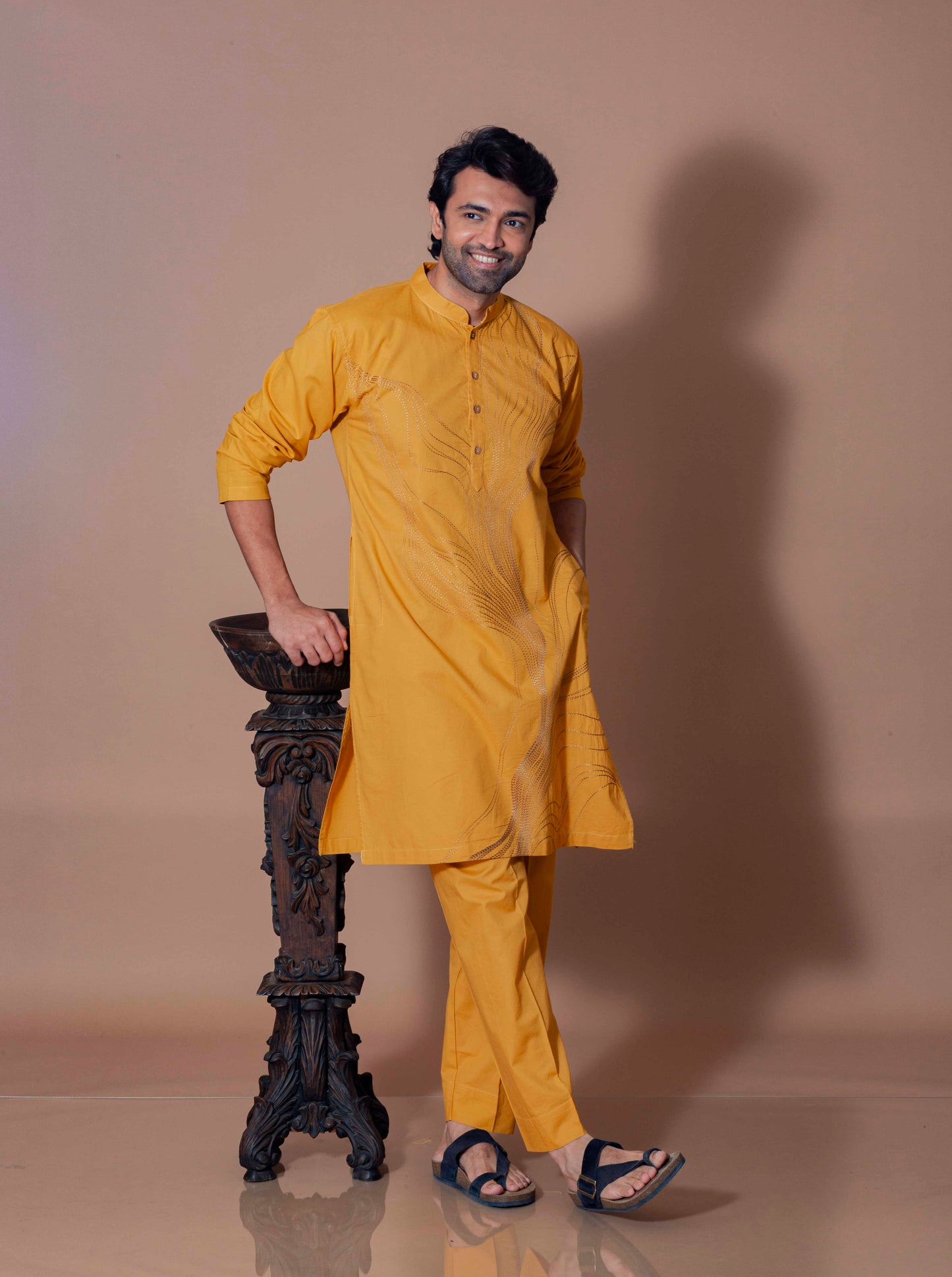 Sunshine Timeless Abstract Kurta