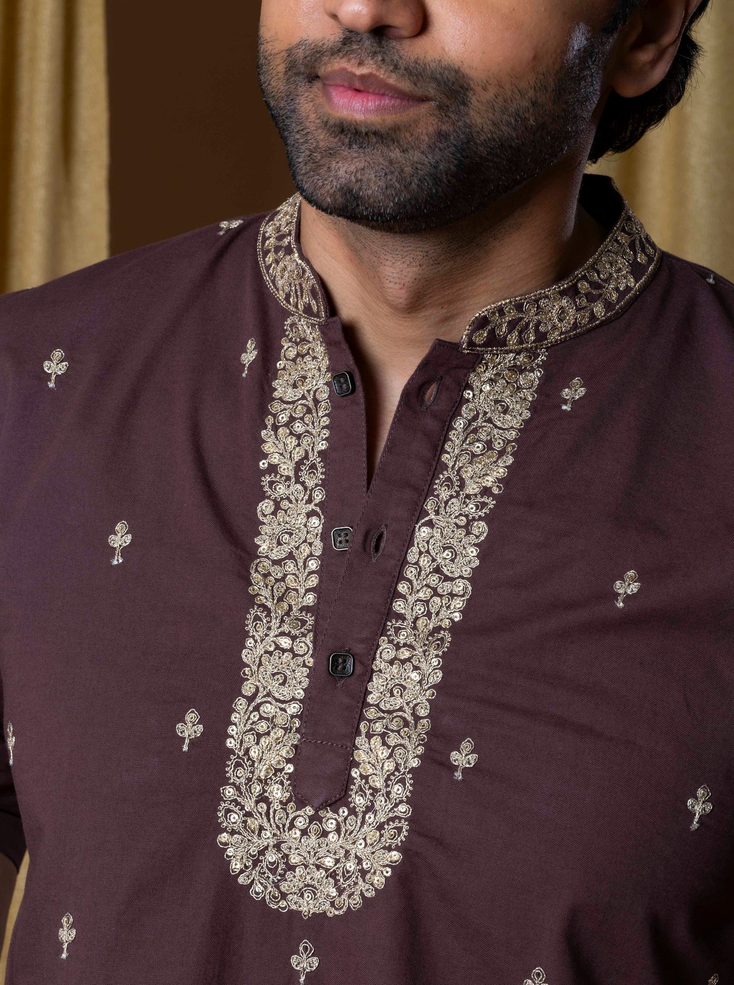 Walnut Refined Majesty Kurta