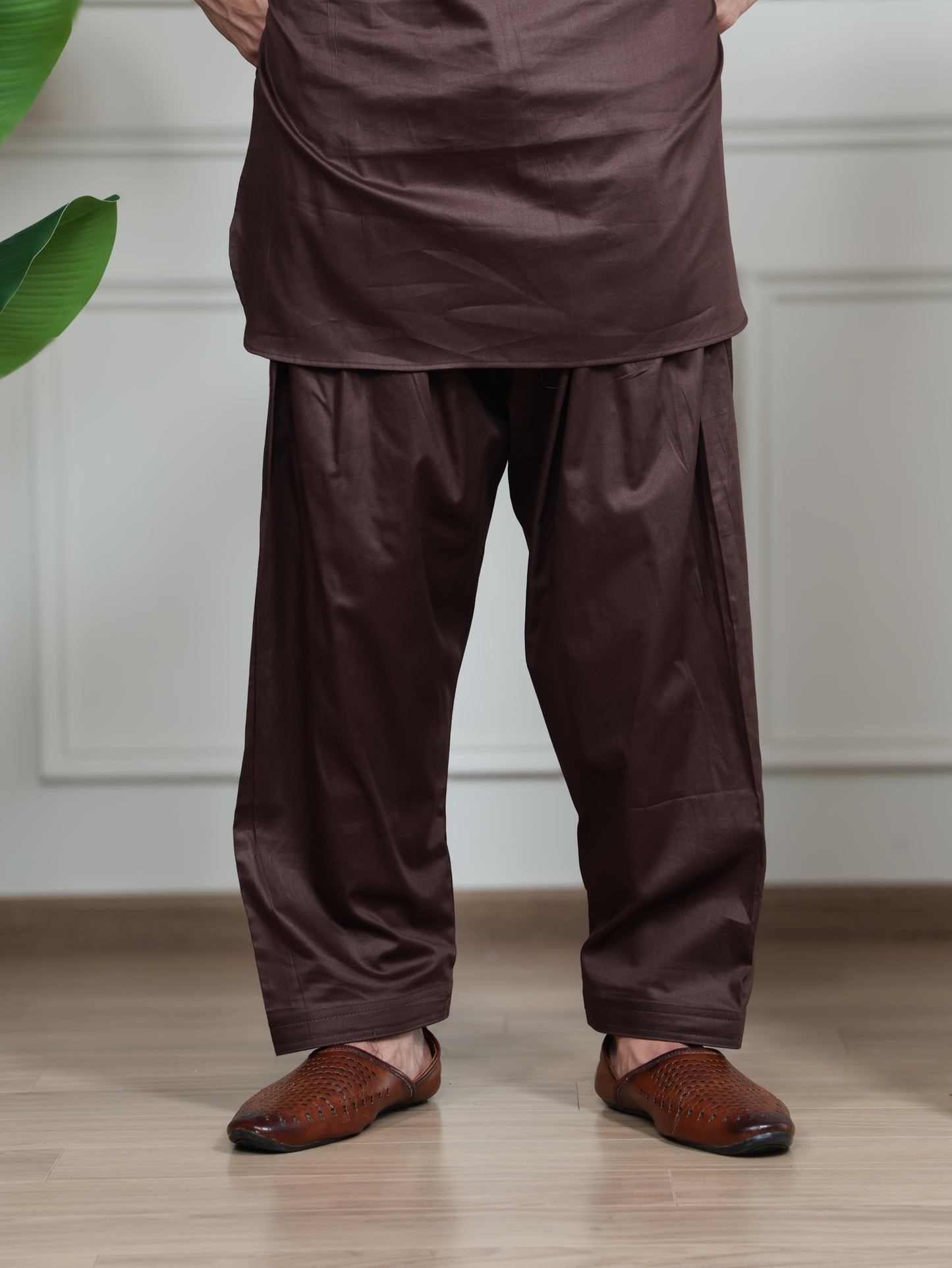 Pathani Set-Brown