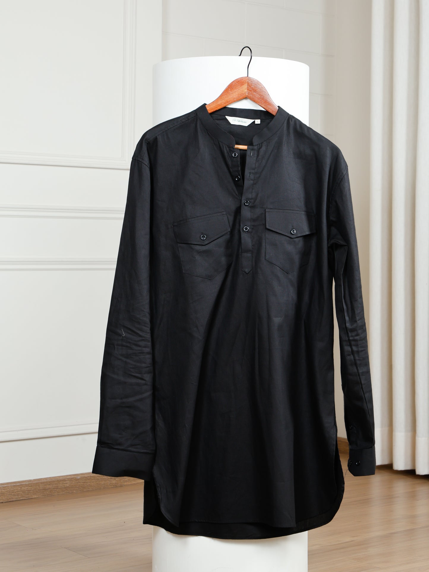 Black Cord Set with flared pants